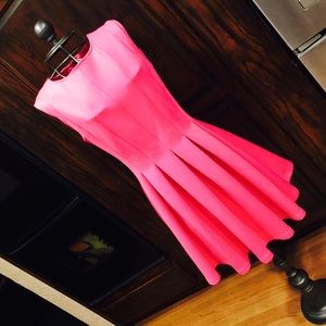 Pepto bismo pink dress