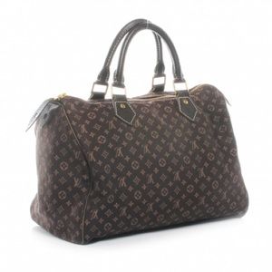 LOUIS VUITTON Mini Lin Speedy 30