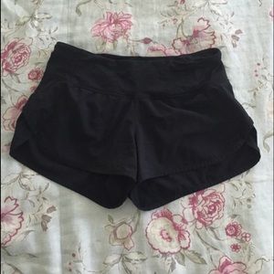 NWOT Lululemon Speed Shorts