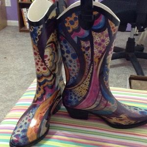 Nature Breeze brand rain boots