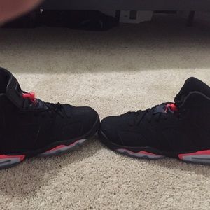 Air Jordan Retro 6 Black Infared