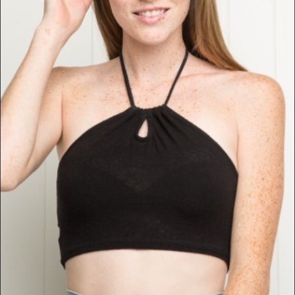 Black Brandy halter top
