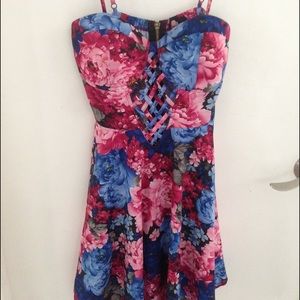 🌺🌸Floral Print Skater Dress 🌸🌺