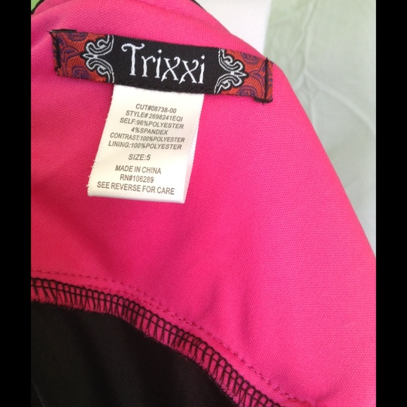 NEW Trixxi SZ 5 Pink Party Semi Formal Dress - Picture 4 of 4