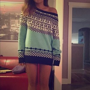 Patterned sweater from Urban Outfitters