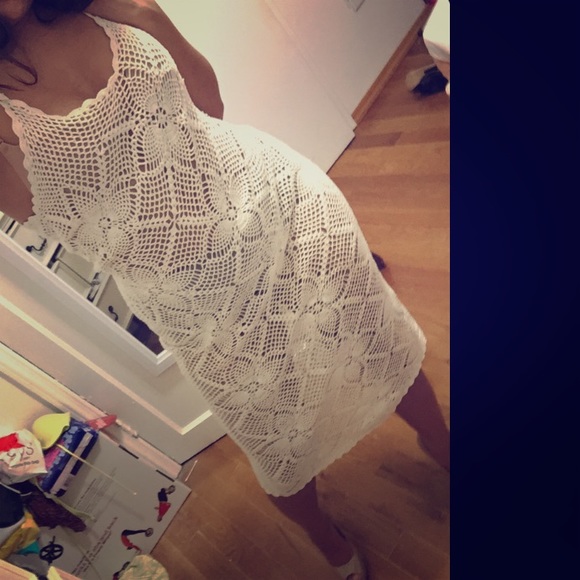 Hand knitted dress from h&m #sundress
