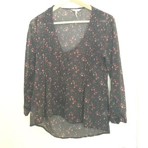 floral blouse