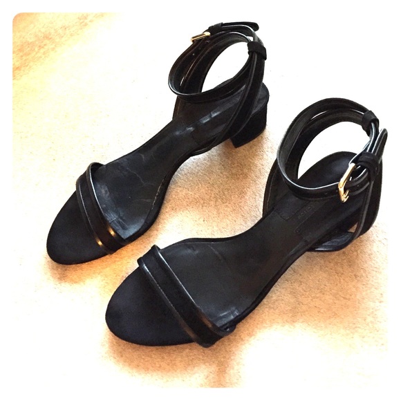 Zara Shoes - Zara Block Heel Ankle Strap Sandals