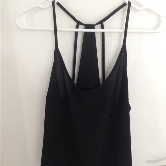 ▪️⬛️ Black Chiffon Tank Top ⬛️▪️