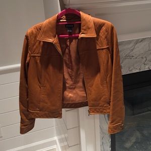 Ann Taylor leather jacket