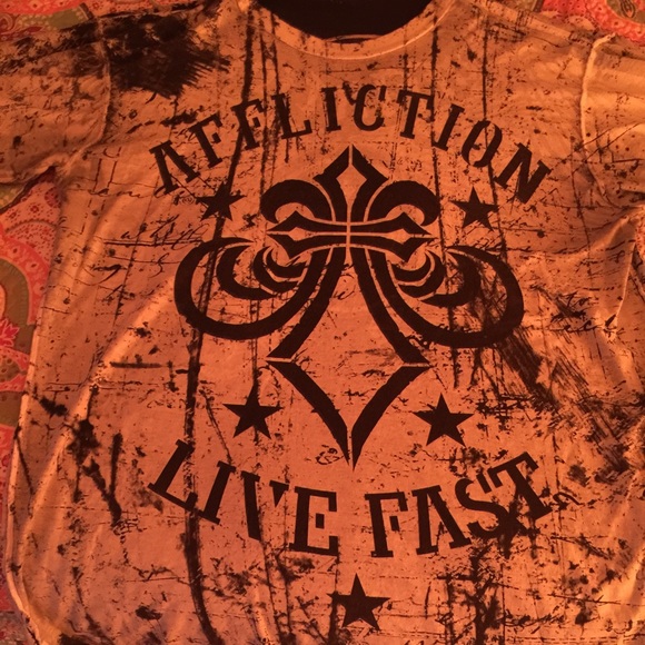 Men's Affliction Reversible Shirt