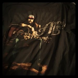 Black Aaron Lewis T shirt
