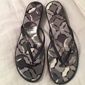 Coach Mini Wedge Thong Sandals
