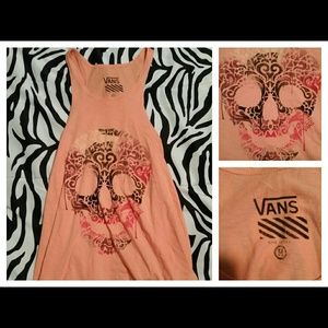 Flowy Vans sugar skull tank