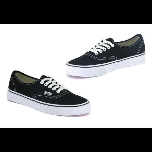 black and white high profile VANS size 9
