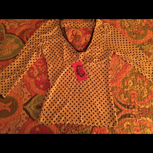 Ladies Polka Dot Top