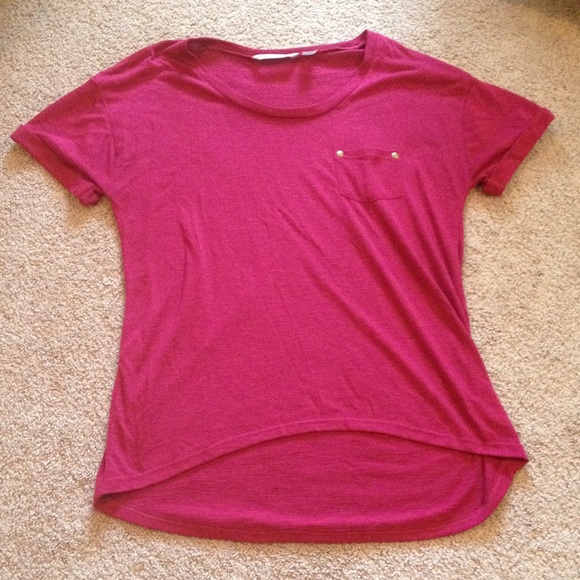 Dark pink cute shirt