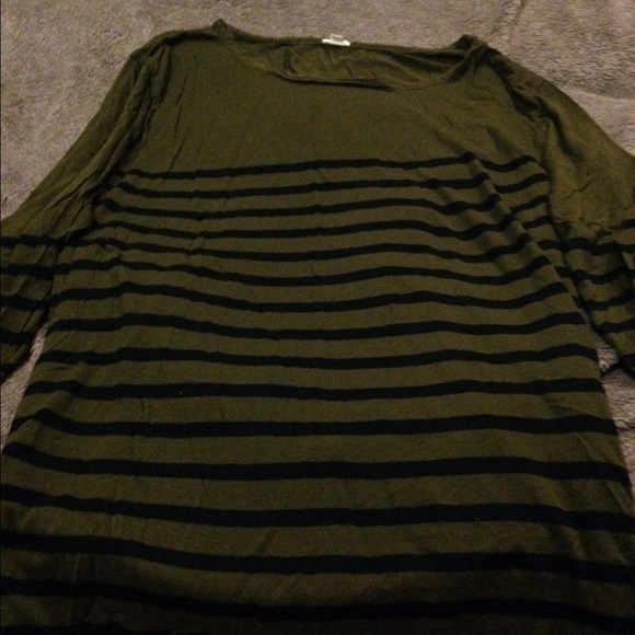 J.Crew long sleeve striped tee