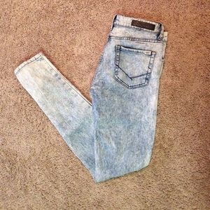 Vans acid washed jeans (smaller than 5)
