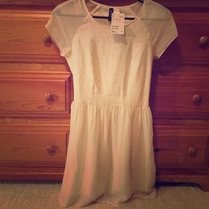 H&M ivory dress - NEW with tags