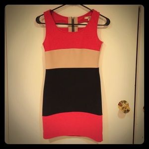 Color block dress