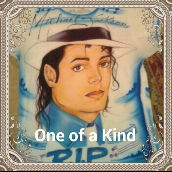 Airbrushed OAK Micheal Jackson Tee