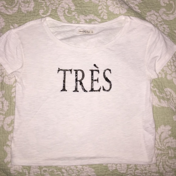 Abercrombie tres boxy tee
