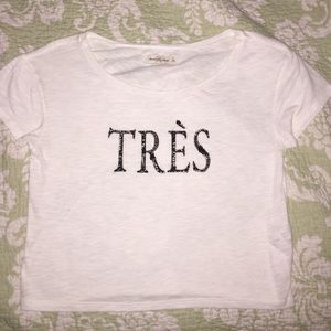 Abercrombie tres boxy tee