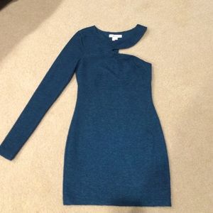 Bcbg mini dark turquoise dress