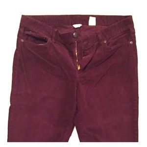 J.Crew regular corduroy straight leg size 32