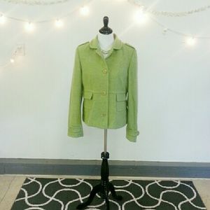 🎉HP🎉Banana Republic Wool Green Jacket