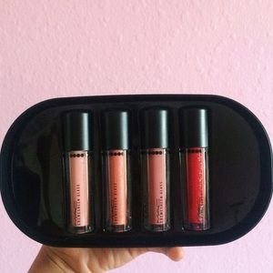 MAC lip cremesheen glass+dazzle glass set