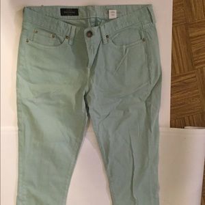 J.Crew Mint toothpick Corduroy size 32