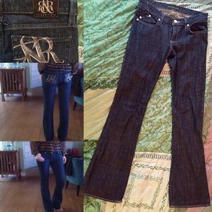 Rock & Republic dark wash flared jeans