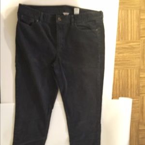J.Crew charcoal grey skinny Cords Sz 32R