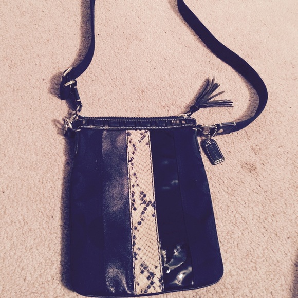 Coach cross body bag