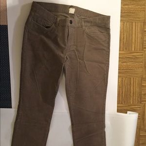 J.Crew beige matchstick Cords Sz 32R