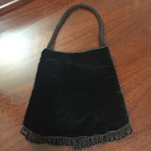 Black evening bag