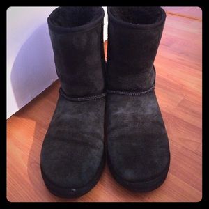 Black Ugg boots