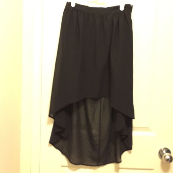High low skirt