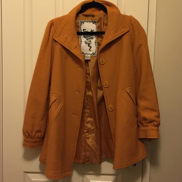 Mustard colored jacket