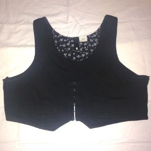 Black Mini Vest