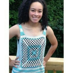 New-Crotchet Square Tank