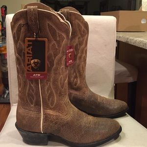 Arita western heritage r toe cowboy boot 8.5