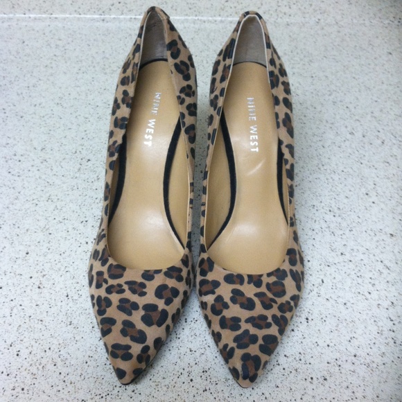 Nine West Leopard Heels