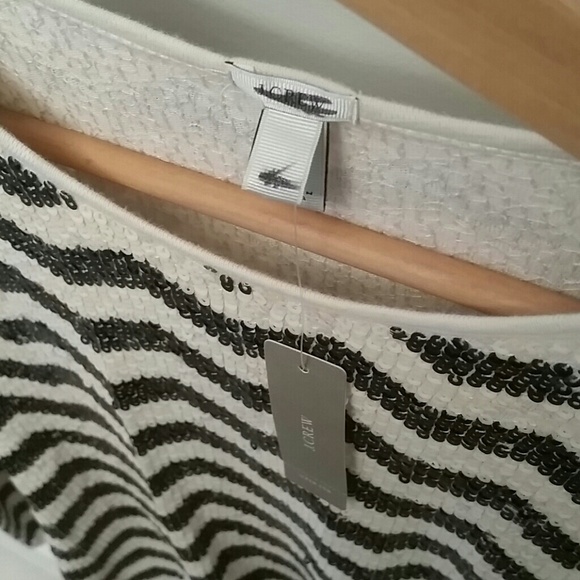 JCREW sequin long sleeve shirt! - Picture 4 of 4