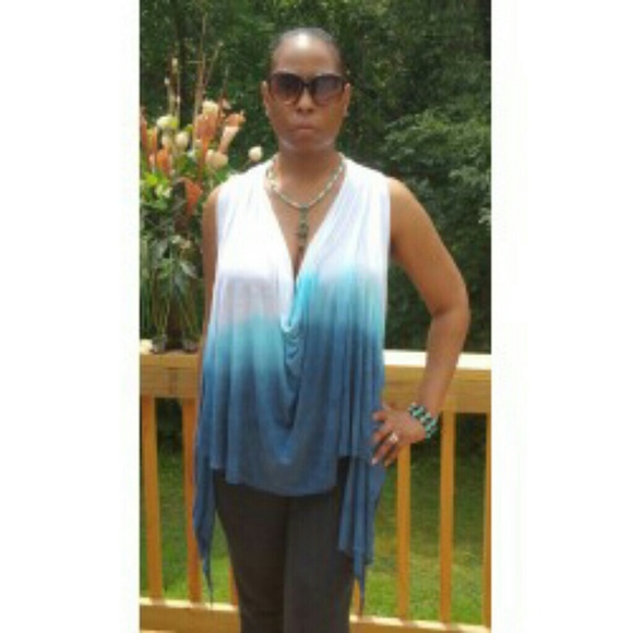 New -Free Falling  Tye Dyed Top