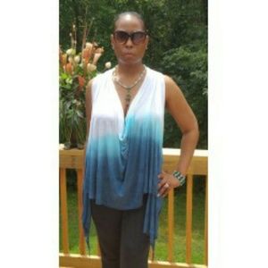 New -Free Falling  Tye Dyed Top
