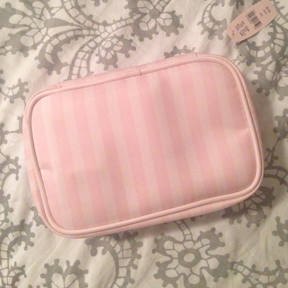Victoria Secret™ mini toiletry cosmetic pouch.