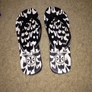 Tory burch flip flops!! Gently worn!